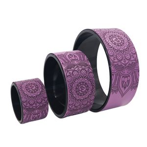 Комплект колес для йоги из 3-х штук (фиолетовый) E41070 10020116