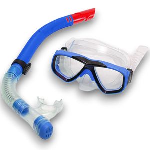 E41219 Набор для плавания детский маска+трубка (ПВХ) (синий) 10021814