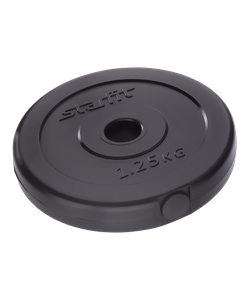 Диск пластиковый BB-203  1,25 кг, d=26 мм, черный, 2 шт Starfit УТ-00021247