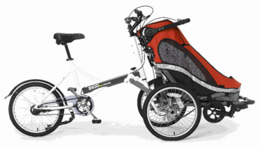 Велотрансформер ZIGO Leader X2 Carrier Bicycle 7 Gear - Orange