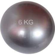 Медбол 6 кг., d-20см. (серебро) (E41881) MB6 10022045