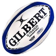 Мяч для регби GILBERT G-TR4000 42098104, р.4, резина, ручная сшивка, бело-темносиний