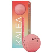 Мяч для гольфа TaylorMade Kalea, N7641901, персиковый неон, 3шт в упак. TaylorMade N7641901