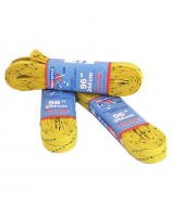 Шнурки для коньков Tex Style с пропиткой желтые 2,44 м (пара) УТ-00007774