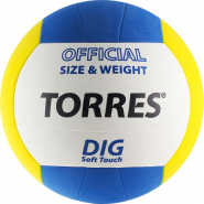 Мяч волейбольный любительский TORRES Dig