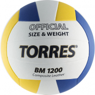 Мяч волейбольный матчевый  TORRES BM1200