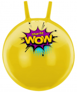 Мяч-попрыгун Starfit GB-0402 WOW 55 см с рожками жёлтый антивзрыв УТ-00016559