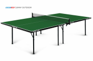 Стол для настольного тенниса Start Line Sunny Outdoor зелёный 6014-1