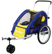 Велоприцеп для детей Schwinn Spirit