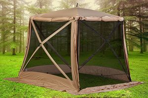 Кухня-шатер HIGASHI Pyramid Mesh Sand