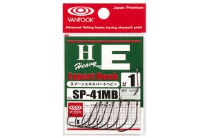 Крючки VANFOOK SP-41MB #1 stealth black