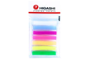 Силикон насадочный HIGASHI Silicone Bait Strips (set-7pcs) #Fluo Green