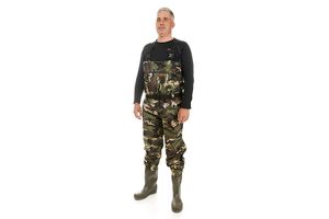 Вейдерсы HIGASHI Waterskin Camo pvc w/felt boot (войлочная подошва) XL