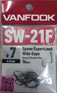 Крючки VANFOOK SW-21F fusso black #6