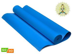 Коврик гимнастический. КВ6103  (Синий) GO DO 00068