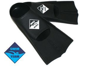 Ласты для бассейна размер 42-44 SWIM TEAM :TE-2737-1  (чёрный) GETSPORT 00145