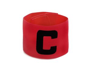 Капитанская повязка. Длина 32 см, ширина 6,5 см. С-КВ1  (красный) 00183