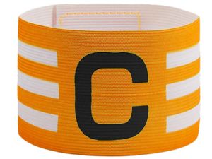 Капитанская повязка с продольными полосами. Длина 33 см, ширина 7 см.  С-КВ2  (жёлтый) 00184