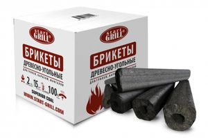 Брикеты древесно-угольные 5 кг в коробке Start Grill SG-BRС5