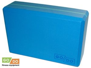 Кирпичик для йоги утяжелённый голубой GO DO :YJ-K2-СГ GETSPORT 00329