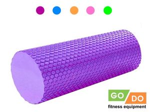 Валик для фитнеса GO DO YJ-45  (фиолетовый) GETSPORT 00355