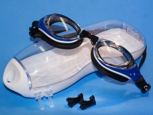 Очки для плавания SG1603-С  цвет  черно-синий GETSPORT 00760