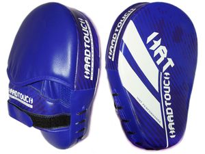 Лапа боксёрская изогнутая HARD TOUCH. Цвет: синий. GETSPORT 00791