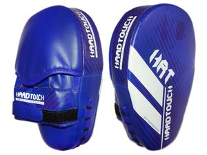 Лапа боксёрская прямая HARD TOUCH. Цвет: синий. GETSPORT 00792
