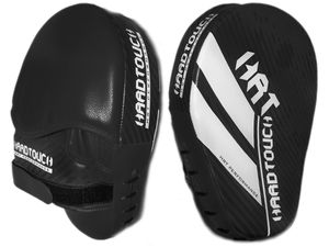 Лапа боксёрская изогнутая HARD TOUCH. Цвет: чёрный. GETSPORT 00793