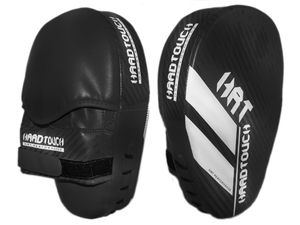 Лапа боксёрская прямая HARD TOUCH. Цвет: чёрный. GETSPORT 00794