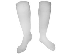 Гетры футбольные. Цвет: белый. Размер 25-27. GETSPORT 00879