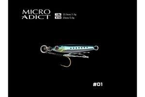 Пилькер LITTLE JACK Micro Adict 25mm 2g #01