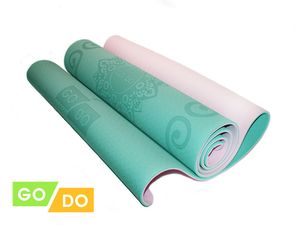 Коврик для фитнеса 183 х 61 х 0,6 мм P-TPE6MM-Г Р GETSPORT 01165