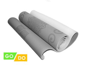 Коврик для фитнеса 183 х 61 х 0,6 мм P-TPE6MM-СЕ Ч GETSPORT 01168