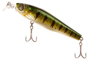 Воблер ADUSTA Twitch Shiner Liner 72F 7гр #021 Yellow Perch