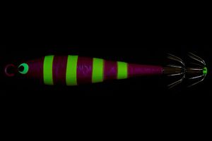 Кальмарница HIGASHI Squid Paint sinker 100g #02 Pink-Zebra Glow
