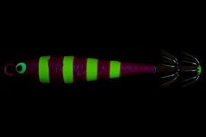 Кальмарница HIGASHI Squid Paint sinker 80g #02 Pink-Zebra Glow