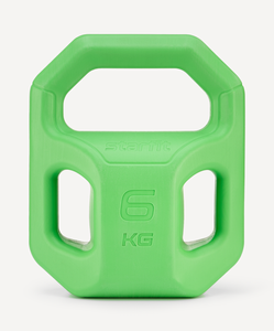 Гиря пластиковая STARFIT DB-505, 6 кг, зеленый