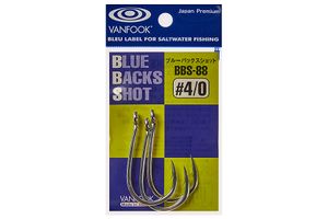 Крючки VANFOOK BBS-88 #3/0 silver