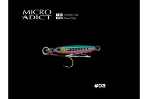Пилькер LITTLE JACK Micro Adict 25mm 2g #03