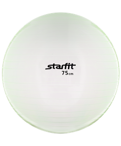 Мяч гимнастический Star Fit GB-105 прозрачный зеленый 75 см (антивзрыв) УТ-00009046
