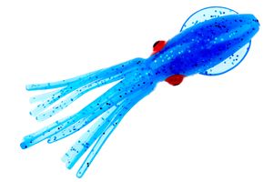 Приманки HIGASHI Squid 11 (set-50pcs) #03 (Blue - Blue flakes)