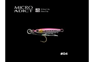 Пилькер LITTLE JACK Micro Adict 25mm 2g #04