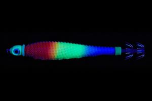 Кальмарница HIGASHI Tornado Squid sinker w/silicone skin 100g #04