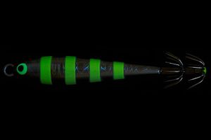 Кальмарница HIGASHI Squid Paint sinker 80g #04 Silver-Zebra Glow