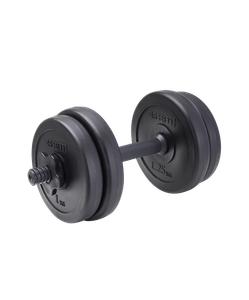 Гантель разборная пластиковая в коробке BASEFIT DB-717, 5 кг