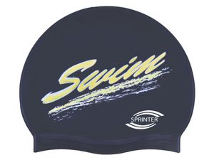 Шапочка для плавания  SPRINTER :ТН  (Чёрный) GETSPORT 06322