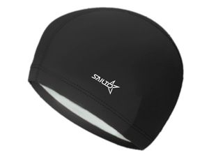 Шапочка для плавания комбинированная SAILTO :PU-N7  (Черный) GETSPORT 06711