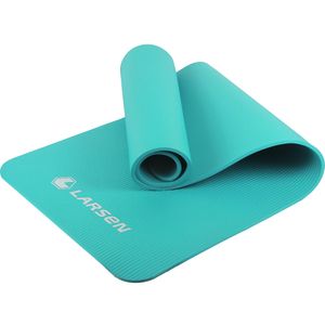 Коврик для фитнеса и йоги Larsen NBR ECE 069 р183х61х1см бирюзовый Larsen 371322
