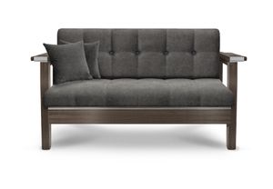 Диван Хай-Тек ясень (Grey_bristol,Декор серебро,Ткань Vilvet Lux,48 Velvet-Lux)